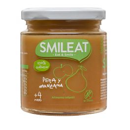 Potito de Pera con Manzana BIO 230gr - SMILEAT