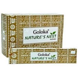 Nag champa GOLOKA NATURE´Nest incienso caja 16 gr