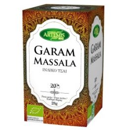 Té Garam Massala ,FILTROS 20 uni. BIO ARTEMIS