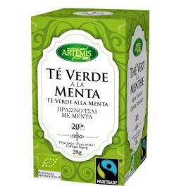 Té Verde con Menta + FILTROS 20 uni. BIO ARTEMIS