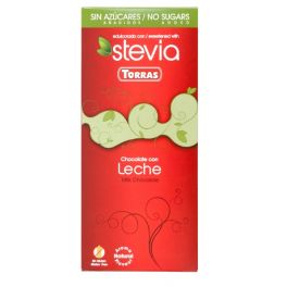 Chocolate STEVIA con leche 100gr