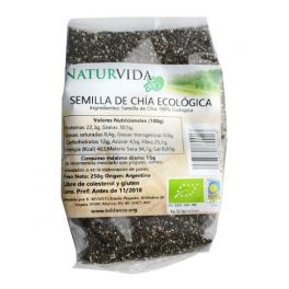 Chia Semillas 250 gr BIO- NATURVIDA Chia Semillas 250 gr BIO- NATURVIDA
