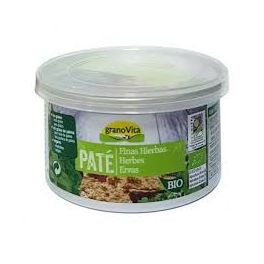 Pate Finas Hierbas BIO con Girasol 125 gr - GRANOVITA