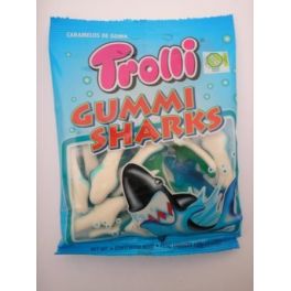 Tiburones ( Gummi Sharks) 100grs.S/G - TROLLI