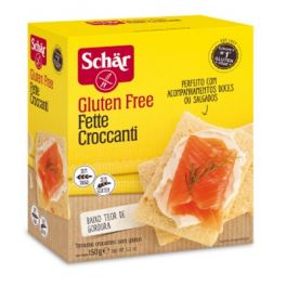 Fette Crocanti ( rebanadas crujientes 150 gr. .Schar