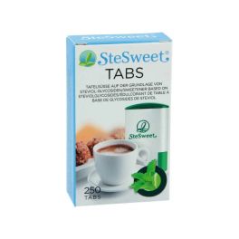 Stevia tabletas 250 - STESWEET Stevia tabletas 250 - STESWEET
