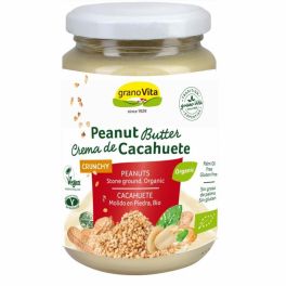 Crema BIO cacahuete crunchy 330 gr.GRANOVITA