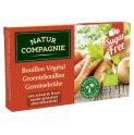 Caldo en Pastillas vegetal Sin Levadura 84gr BIO Natur compagne