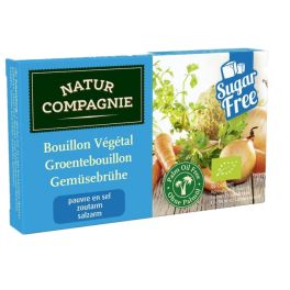 Caldo en Pastillas vegetal Bajo en Sal 68gr BIO NATUR - COMPGNE