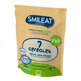 Papilla de 7 cereales BIO 200gr SMILIAT Papilla de 7 cereales BIO 200gr SMILIAT