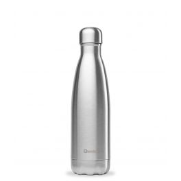 Botella Isotermica Acero Inox. Pulido 500ml QWETCH