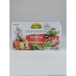 Caldo vegetal BIO (8 pastillas) -GRANOVITA