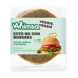 Burger Avena Quinoa y verduras 160gr BIO AHIMSA