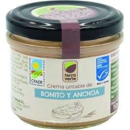 Crema Bonito y Anchoas en aceite de oliva v/ extra BIO 130ML TERRA VERDE