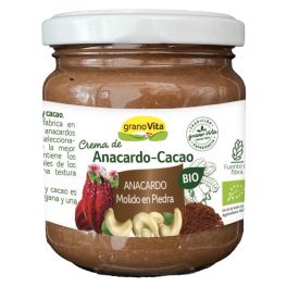 Crema de Anacardo Cacao BIO 175gr. GRANOVITA Crema de Anacardo Cacao BIO 175gr. GRANOVITA