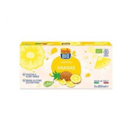 Zumo de Piña bio pack 3x200ml ISOLA