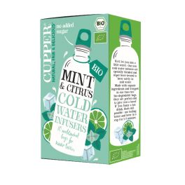 Infusion fria de Menta y citricos 10 bolsitas BIO CUPPER