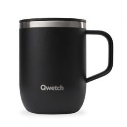Taza Isotérmica 350 asa y tapa BEIGS Inox QWETC