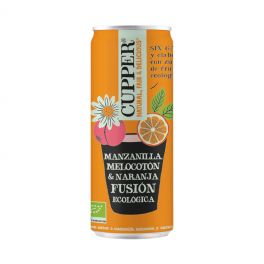 Bebida manzanilla+melocotón+naran 250ml BIO CUPPER