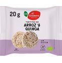 Tortas de ARROZ+QUINOA S/Gl BIO 20 gr GRANERO