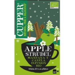 Infusión MANZANA Y CANELA BIO 20 bolsas CUPPER