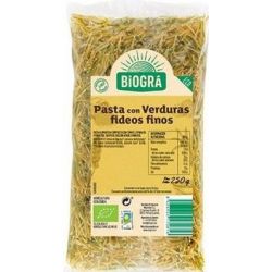 Fideos de VERDURAS -TRICOLOR BIO 250gr BIOGRA