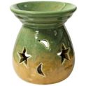 Quemador de aceite Ceramico VERDE 8,5 cm HERBIO