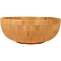 Bol Ensaladera 25 cm madera maciza de Bambu-PANDOO