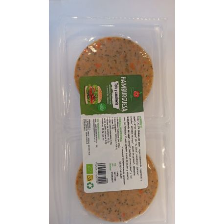 Hamburguesa de tofu + zanahorias 150gr bio SANISSI