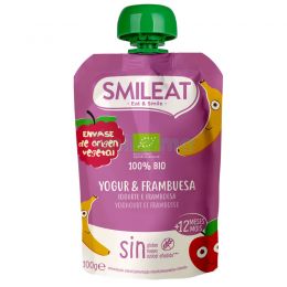 Postre bebible Yogurt-Frambuesa 100gr SMILAT