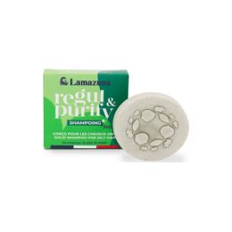 Champu SOLIDO cabellos Grasos Spirulina 55gr LAMAZ