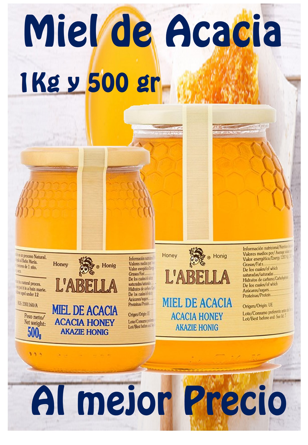 Miel Acacia la bella miel