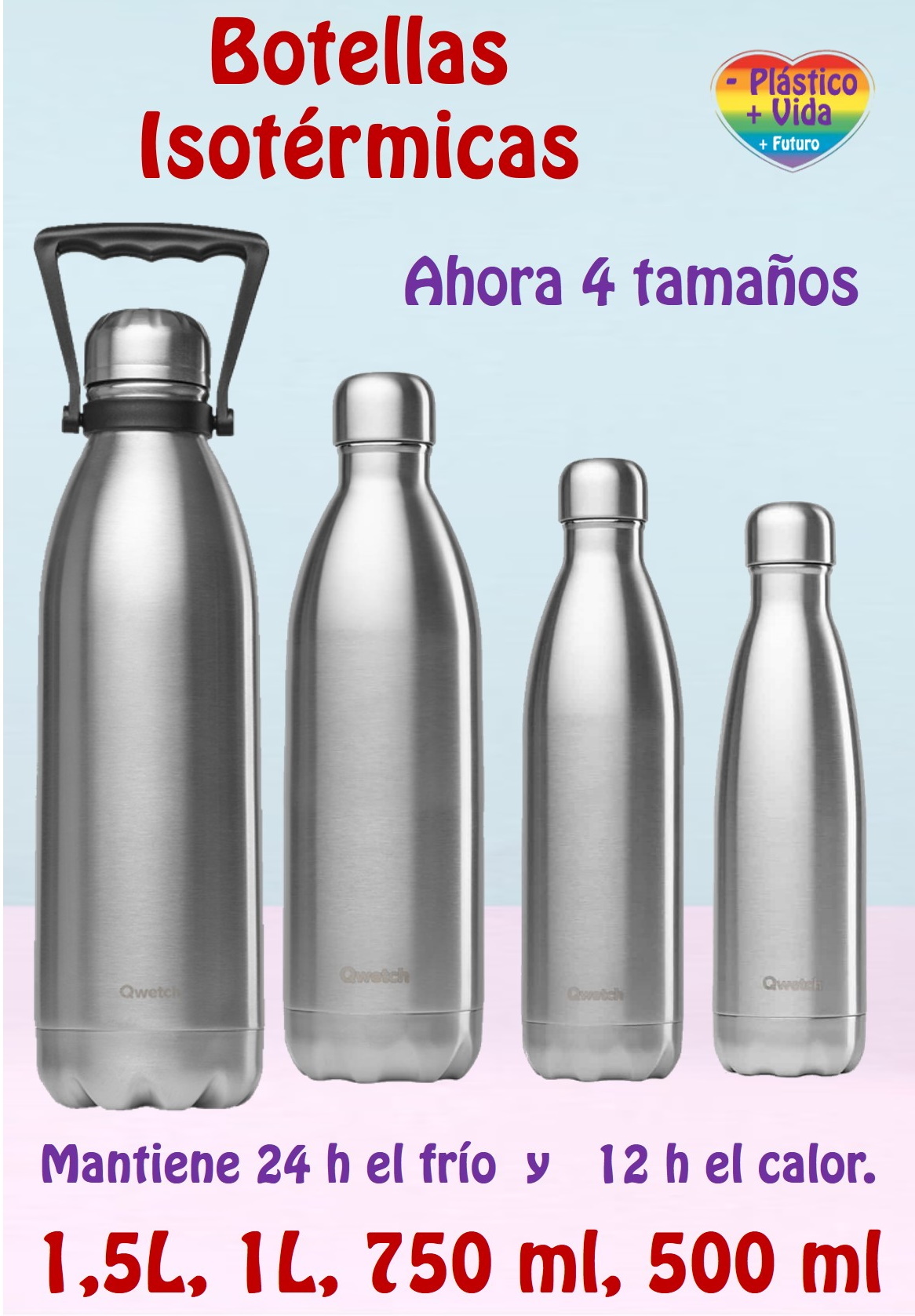 Botellas Isotermicas Pulidas