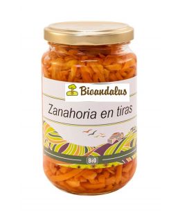 Zanahoria en tiras 345 gr BIO - BIOANDALUS