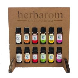 Expositor Esencias compuestas con 12 esencias HERB