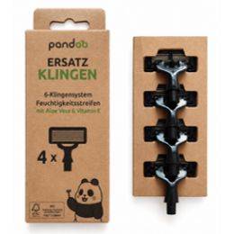 Recambio 4 cuchillas DESECHABLE para afeitar-PAND